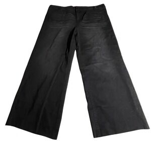 OAT New York High Rise Wide Leg Pants Black Size 20W NWT
